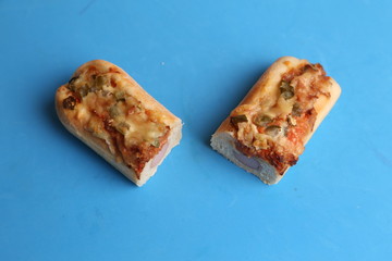 hot dog with cheese and pepper