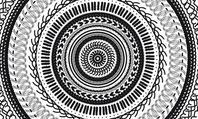 Decorative patter design art