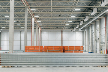 Fototapeta premium new large warehouse Construction Materials