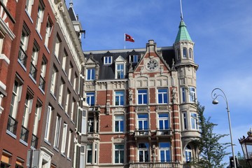 Fototapeta premium Amsterdam landmarks