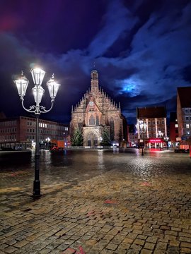 One Winter Day In Nuremberg Germany