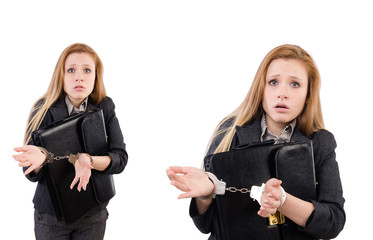 Woman businesswoman in business concept