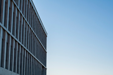 Fototapeta na wymiar Modern office building on a sunny day