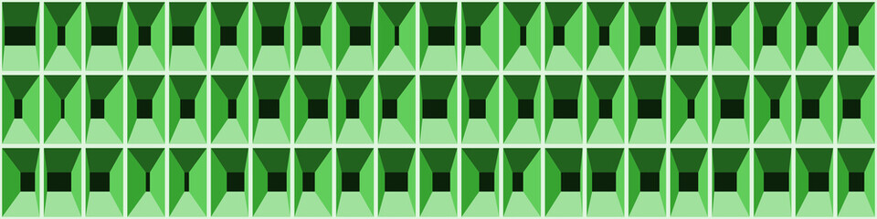 Abstract Structure Blocks Generative Art background illustration