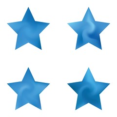 Collection of pentagram colored backgrounds.
