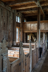 Stabkirche in Rødven, Norwegen