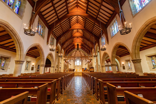 Interior View Of The All Saints Episcopal Church