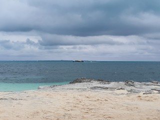 beach and sea