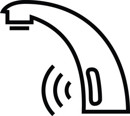 Wireless faucet icon
