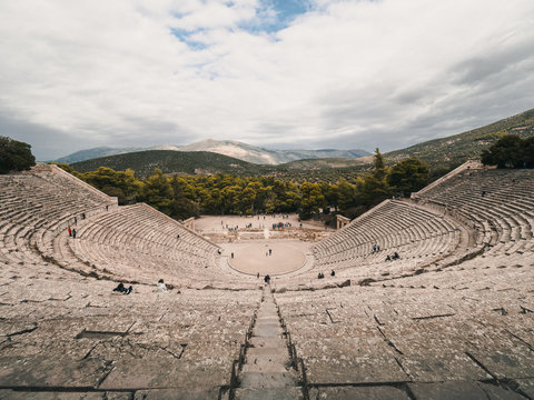 Th&eacute;&acirc;tre d'Epidaure, Gr&egrave;ce