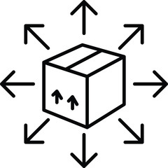  Distribution box icon