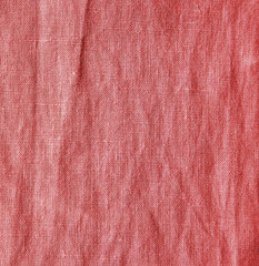 red linen texture for use as background