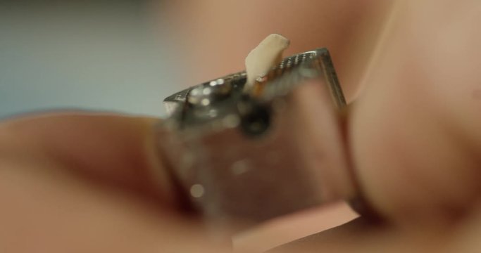 Close up on pencil sharpener