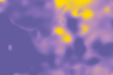 abstract blurred violet, purple and yellow colors background for design