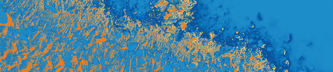 abstract blue, orange and light-green colors background for design