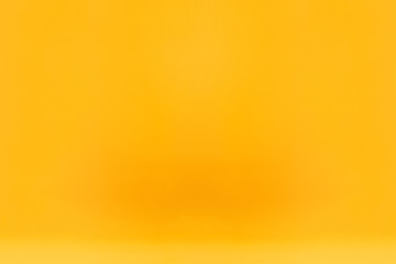 Smooth simple yellow gradient yellow abstract background