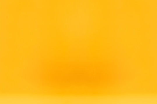 Smooth simple yellow gradient yellow abstract background