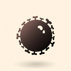 Vector Coronavirus Icon