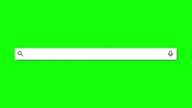 Square Search Engine Bar on Green Backgrounds