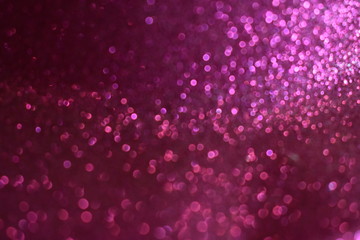 Purple glitter magic background.  light and . Abstract background