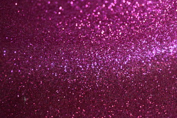 Purple glitter magic background.  light and . Abstract background