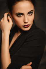 Fototapeta premium much eye makeup