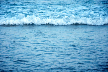 Fototapeta premium Blue sea water surface background