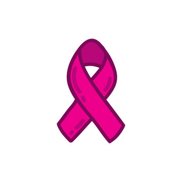 recommend clip art: breast cancer awareness ribbon, vector illustration