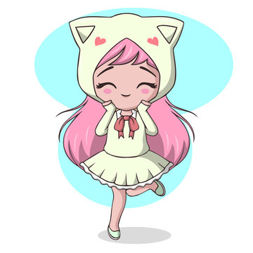 Animeschoolgirls Animegirl Anime Chibi Kawaii bunterei  Cute Anime Girls  Bff  803x805 PNG Download  PNGkit