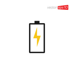 Battery Sign Icon Design Vector
