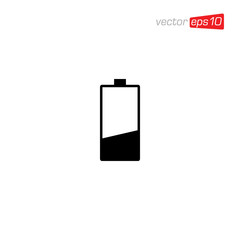 Battery Sign Icon Design Vector