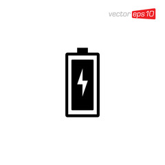 Battery Sign Icon Design Vector