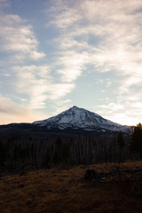 Fototapeta premium Mountain Sunset
