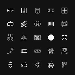 Editable 25 joy icons for web and mobile