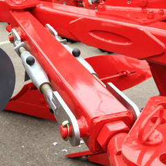 The image of the threaded adjustment thrust.