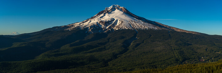 Mountain Peak Sunset - Oregon - Mt Hood