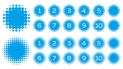 数字アイコンセット
