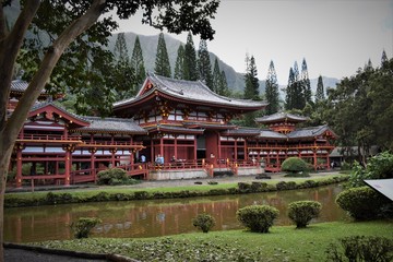 Fototapeta premium Hidden Temple in Hawaii