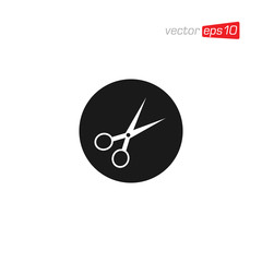 Scissors Cutting Icon Design Vector