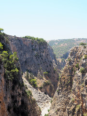 Naklejka premium Greece Crete island South Crete Anopolis