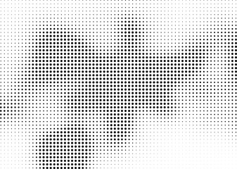 Fototapeta premium Abstract halftone dotted background. Futuristic grunge pattern, dot and circles. Vector modern optical pop art texture for posters, sites, business cards, cover, postcards, labels, stickers layout.