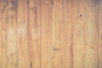 Fototapeta premium Dark wood texture background surface with old natural pattern