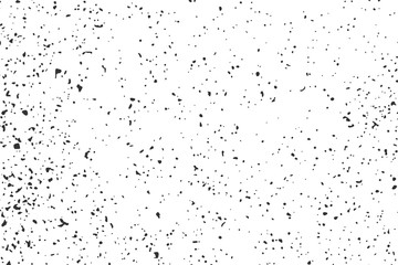  Black Grainy Texture Isolated On White Background. Dust Overlay. Dark Noise Granules. Digitally Generated Image. Vector Design Elements, Illustration, Eps 10.
