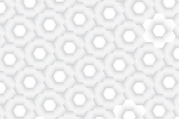 Abstract geometric white and gray color background. Vector, illustration.	
