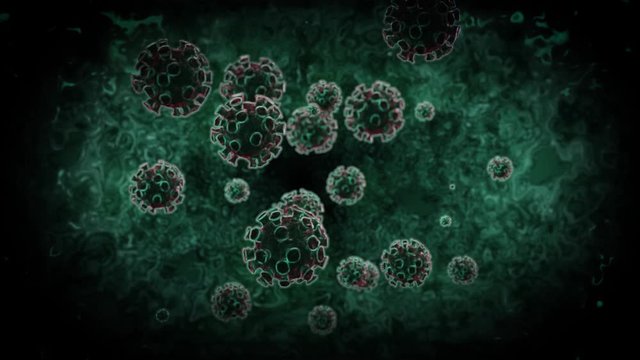 virus coronavirus bacula disease background