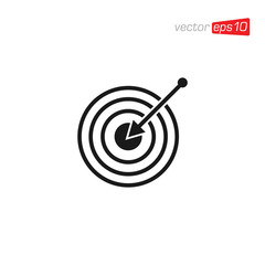 Darts or Target Sign Icon Vector