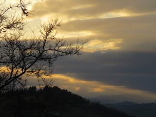 Obraz premium Colori del tramonto