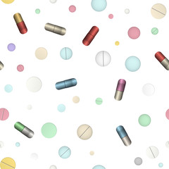 Pill and tablets.