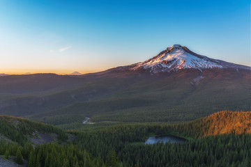 Sunset in the Mountains - Mt Hood Oregon