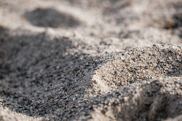 Close up of sand